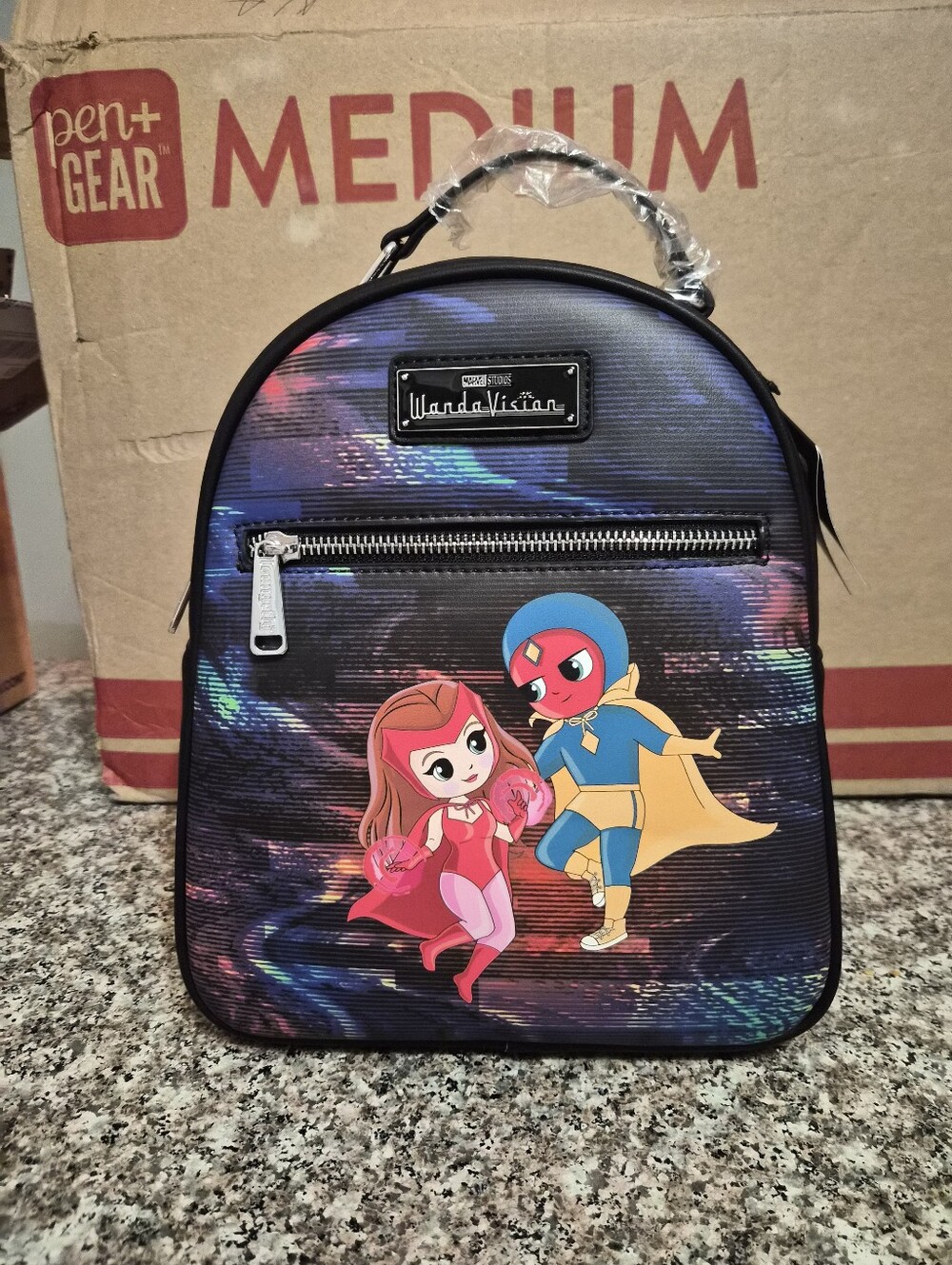 Loungefly Marvel Studios WandaVision Holographic Mini Backpack